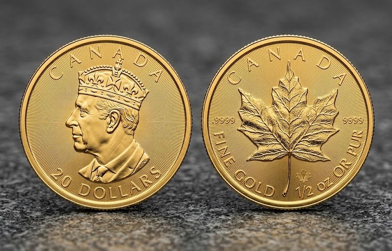 1/2 oz Canadian Gold Maple Leaf (Sealed) (Any Date)