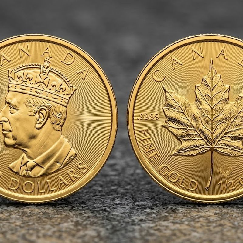 1/2 oz Canadian Gold Maple Leaf (Sealed) (Any Date)
