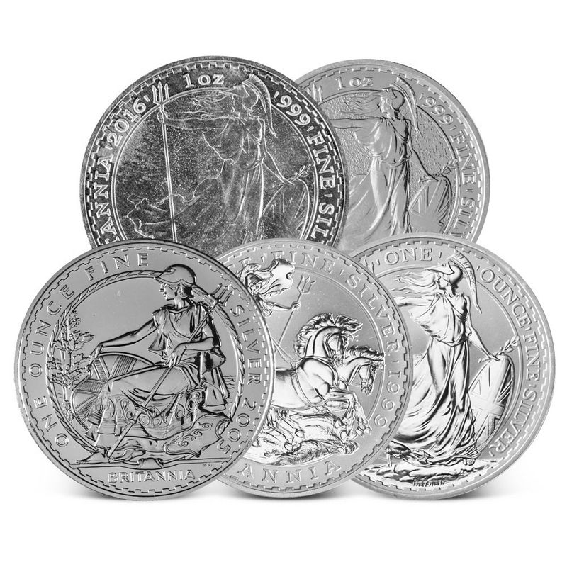 1 oz British Silver Britannia (2026 Current Year)