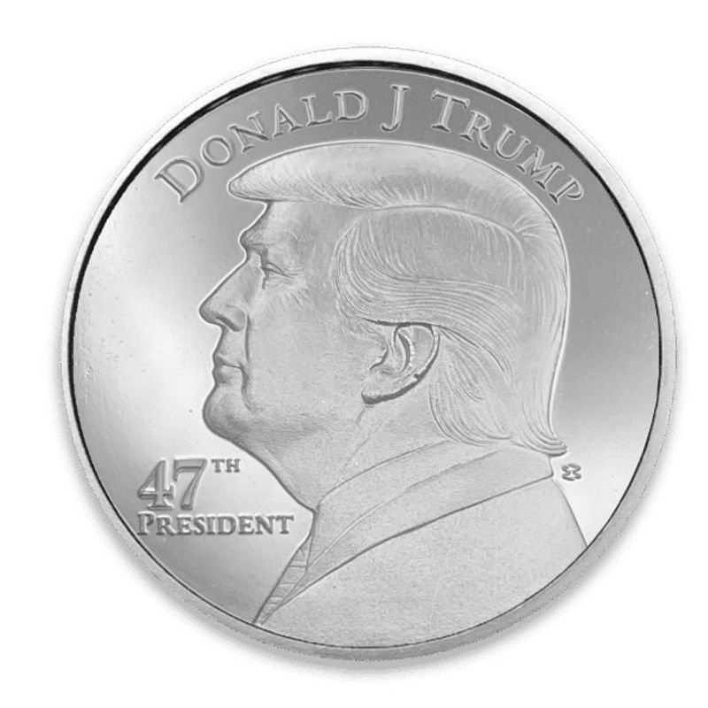 1 oz Silver Round (47th President)