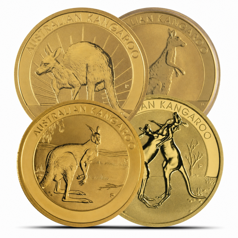 1 oz Australian Gold Kangaroo (Sealed)