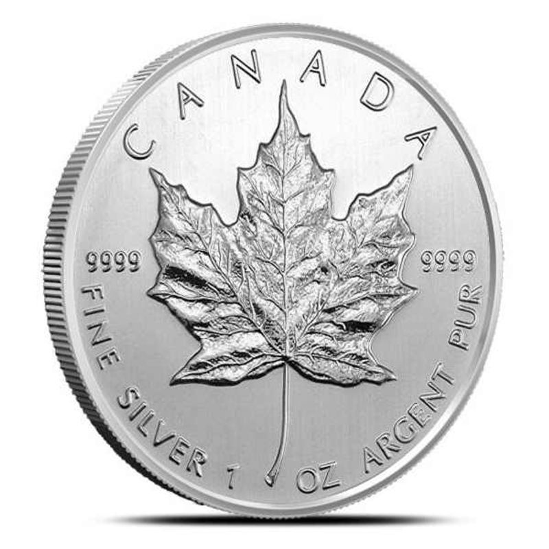 1 oz Canadian Silver Maple Leaf (2026 Current Year)