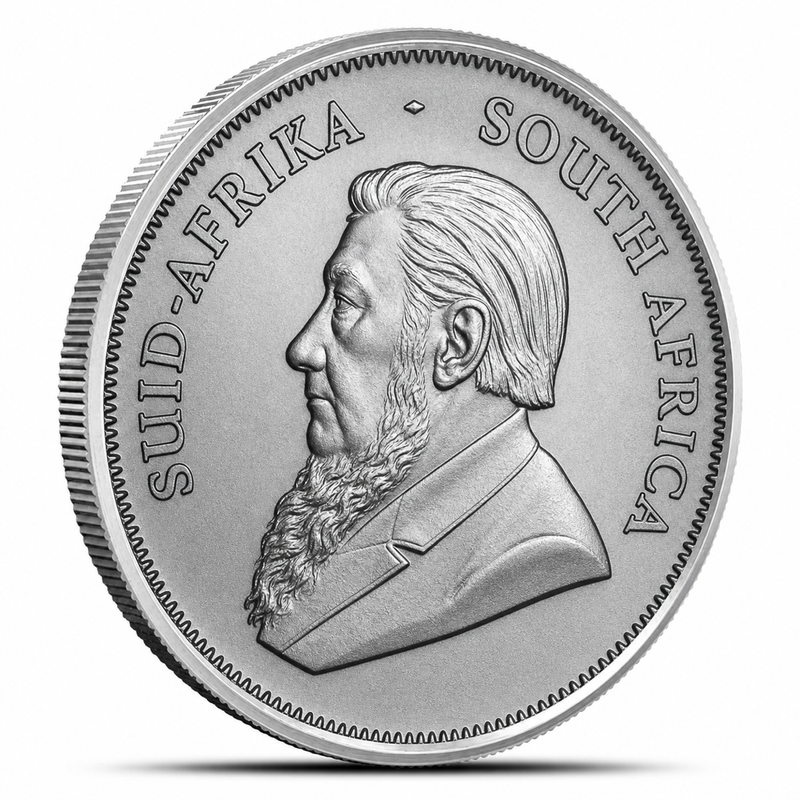 1 oz South African Silver Krugerrand (Any Dates) view 2