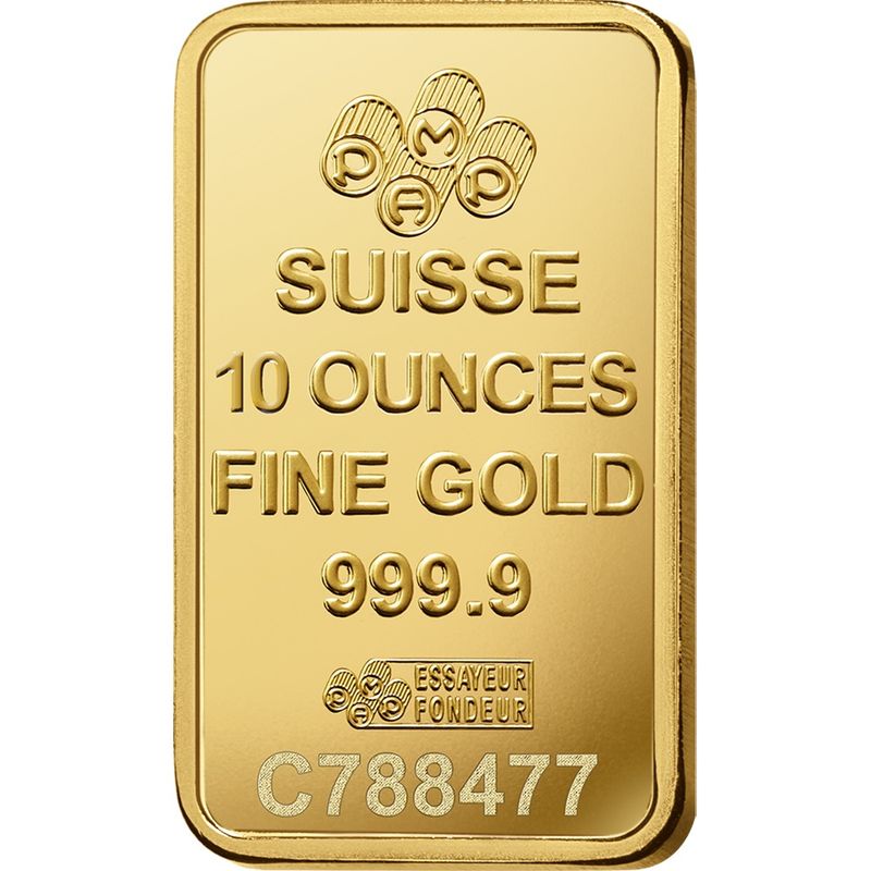 10 oz Gold Bar (Any Generic Brands)