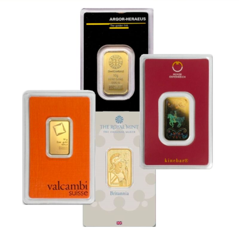 Gold Bar 10 Gram Sealed & Random Brand