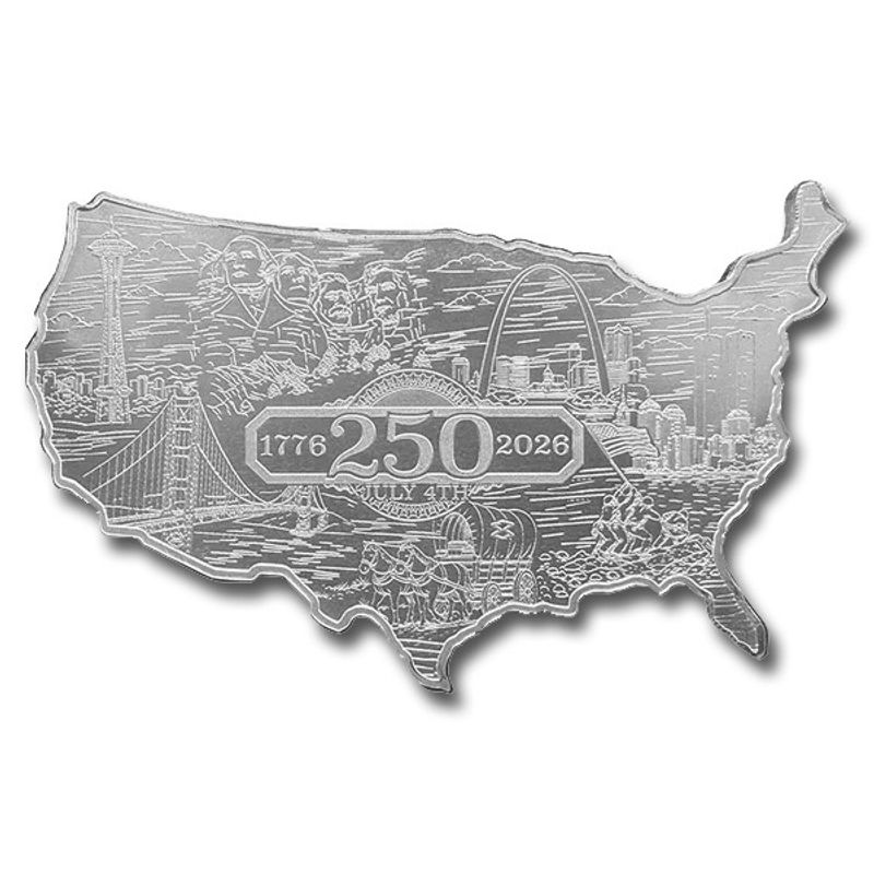 5 oz Silver Bar (USA 250th Limited Edition)