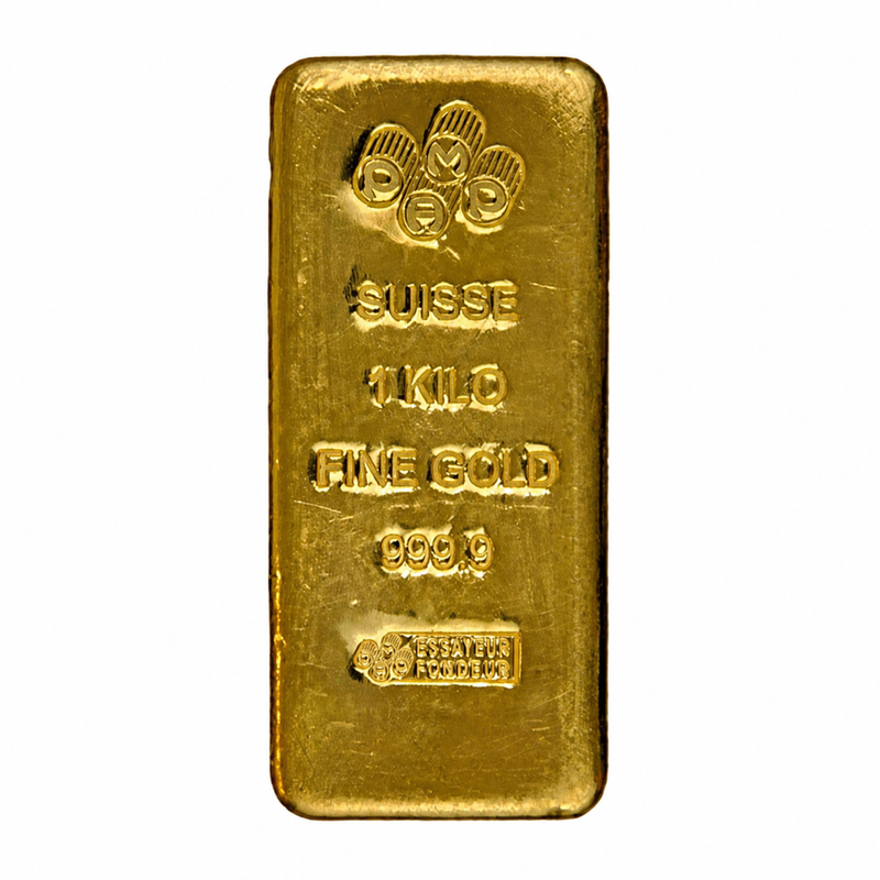 1 Kilo Gold Bar (Metalor/Mixed)