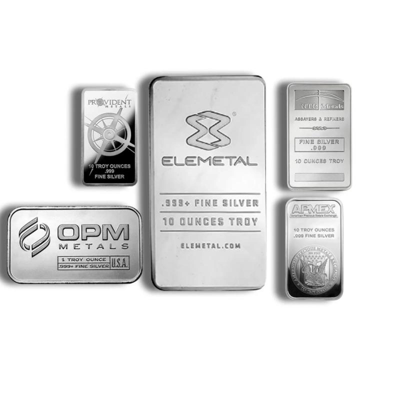 10 oz Silver Bar (Elemetal)
