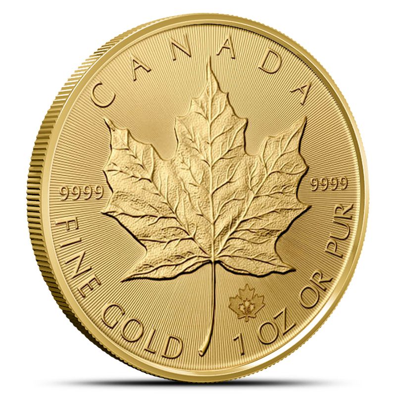 1/10 oz Canadian Gold Maple Leaf (Sealed)