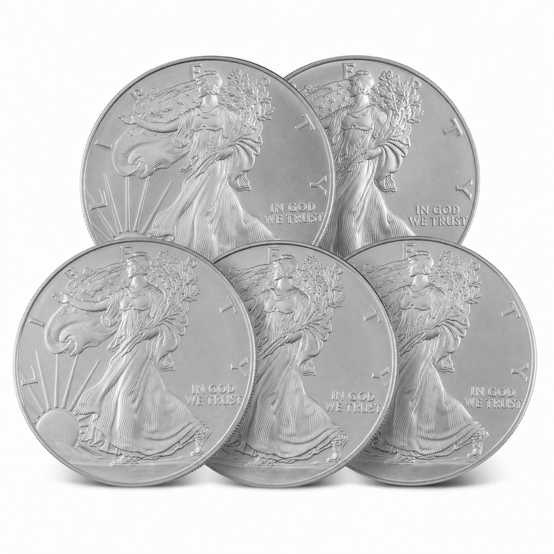 1 oz American Silver Eagle (2026 Current Year) view 2