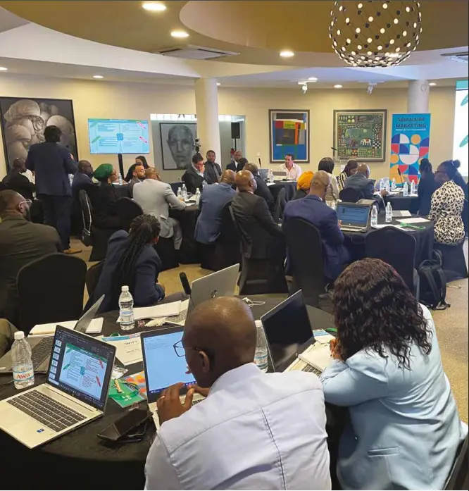People at the BOA Amrketing Summit in Cote d’Ivoire