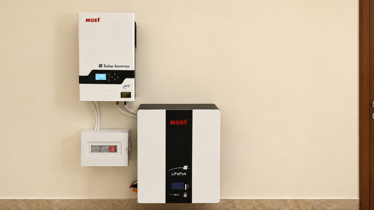Mounted Must Solar System Setup