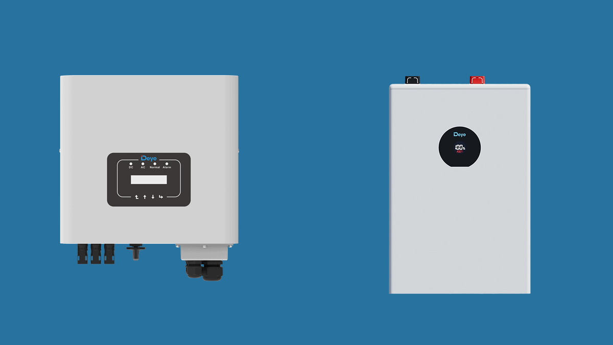 Deye Solar Inverter and Battery