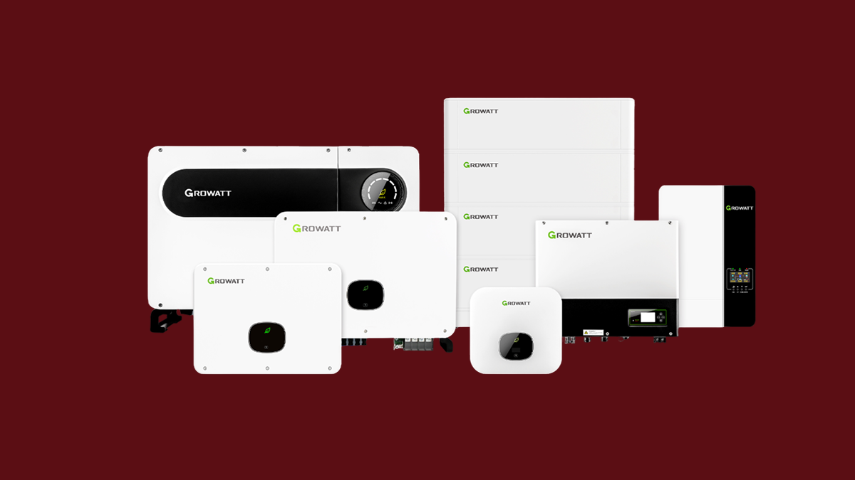 Growatt solar system products