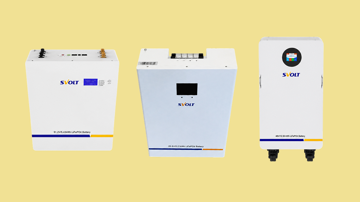 SVolt Solar System Batteries