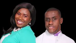 Ezekiel Guti Junior and wife