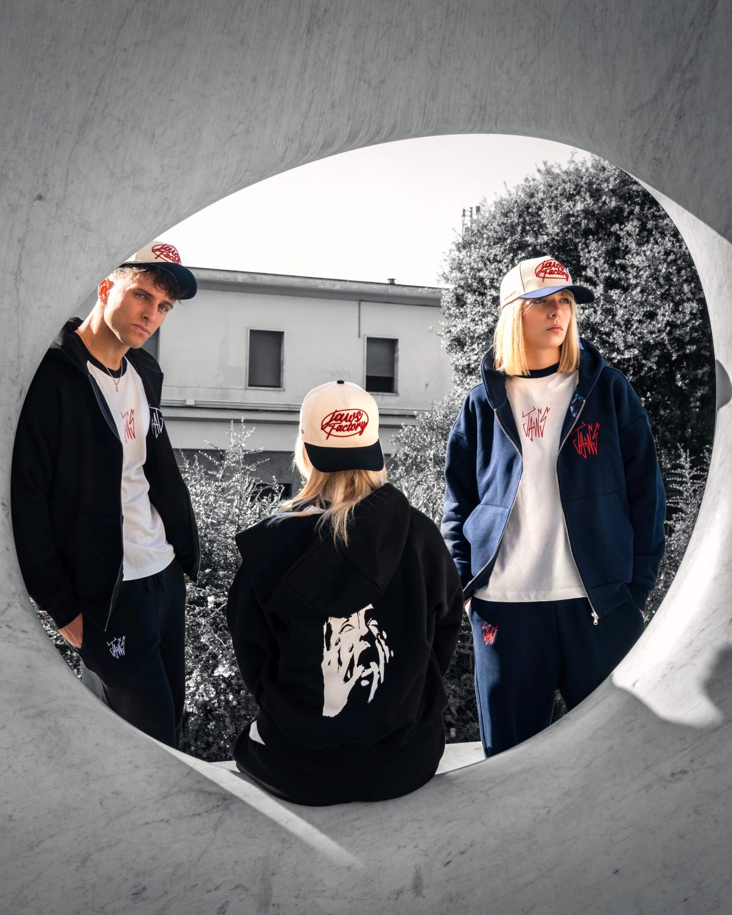 Shooting collezione "Raw" per Jaws Factory