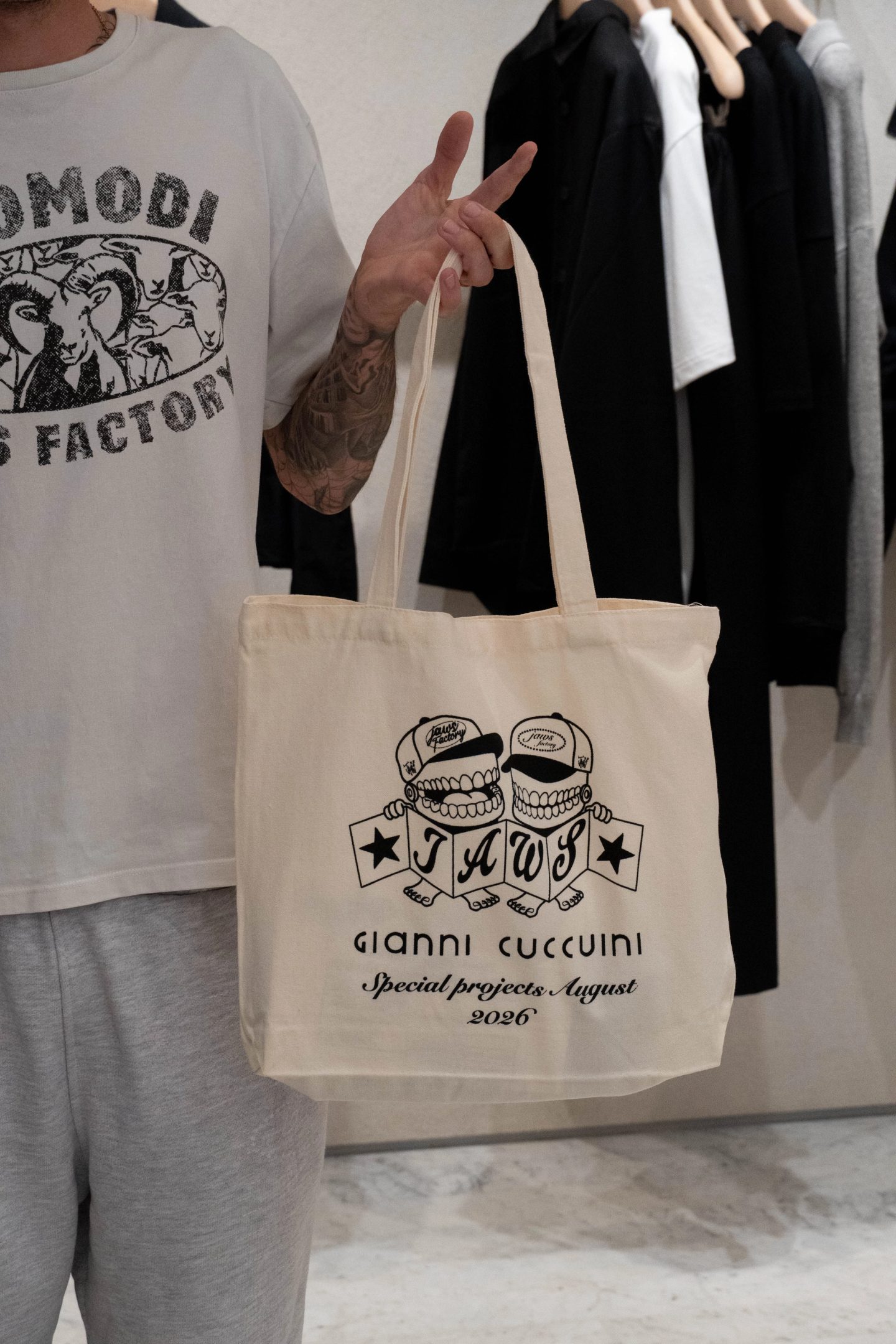 Shooting per evento di Jaws Factory