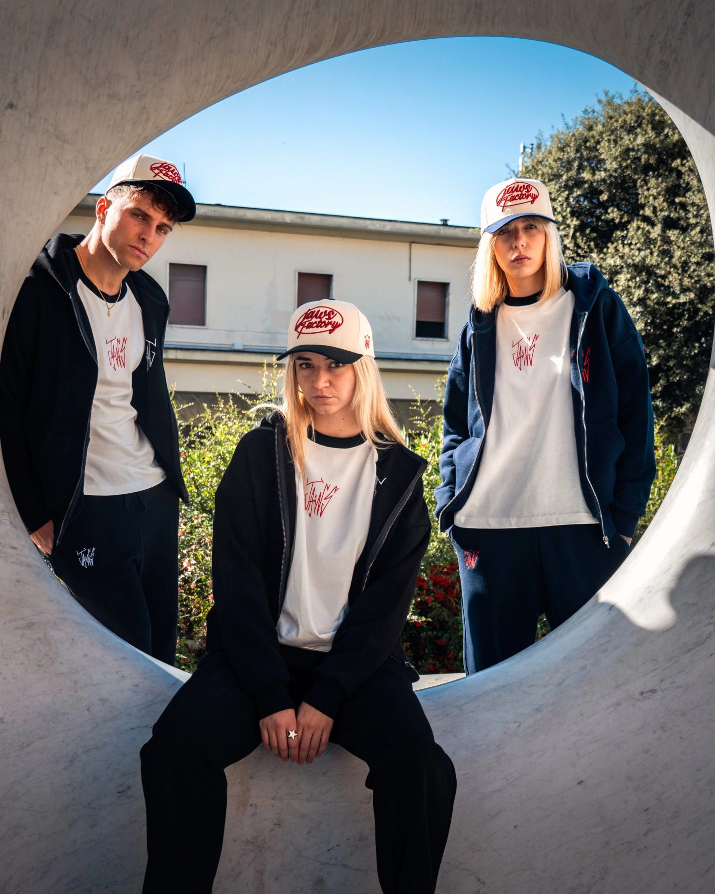 Shooting collezione "Raw" per Jaws Factory