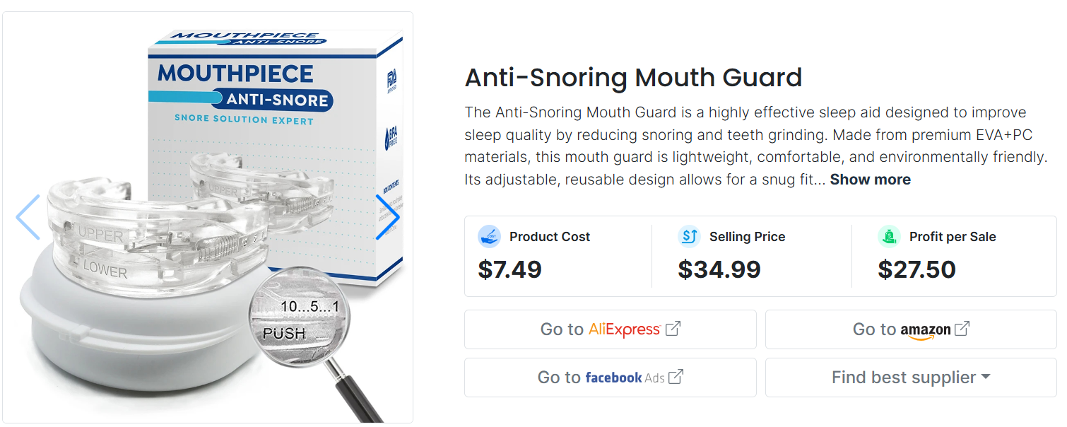 Anti-Snoring Mouth Guard