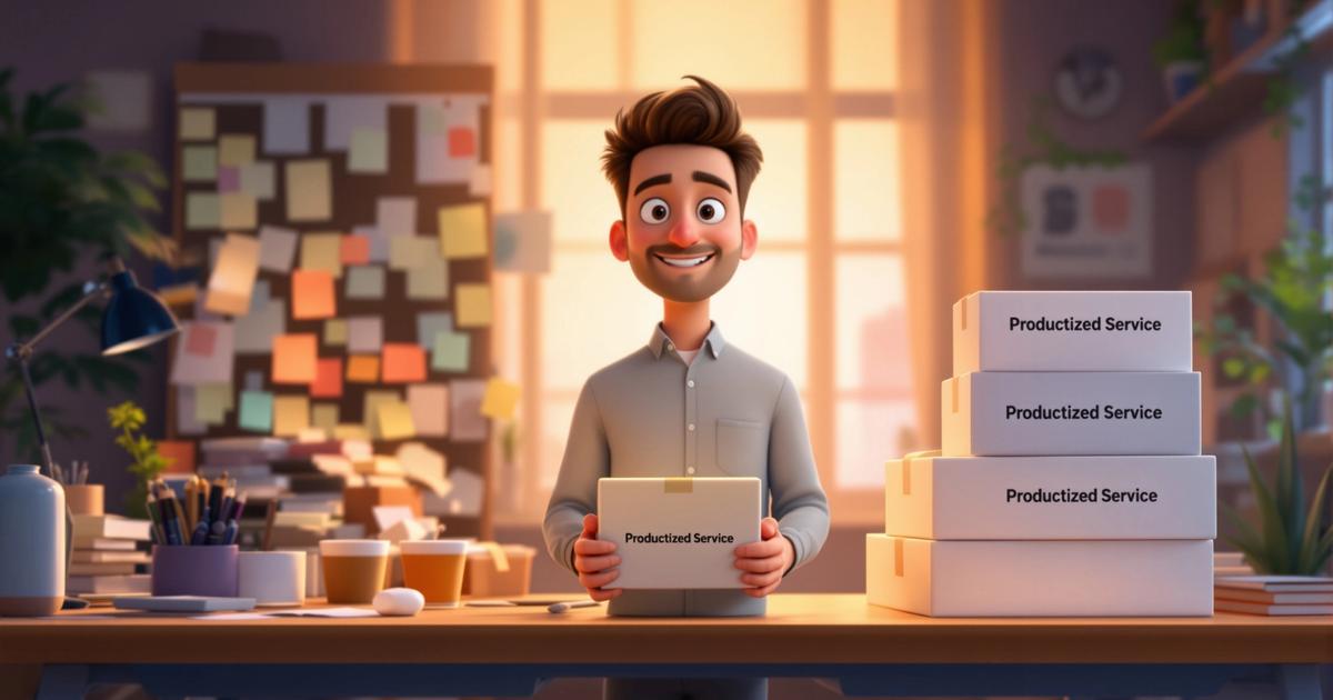 Productized Services: Your Path to a Stable, Free, and Predictable Business
