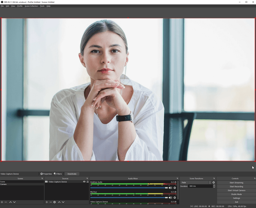 Get Broadcasting How to screen record Zoom OBS corporate presentation interview