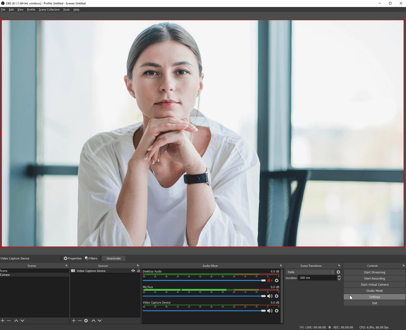 Get Broadcasting How to screen record Zoom OBS corporate presentation interview