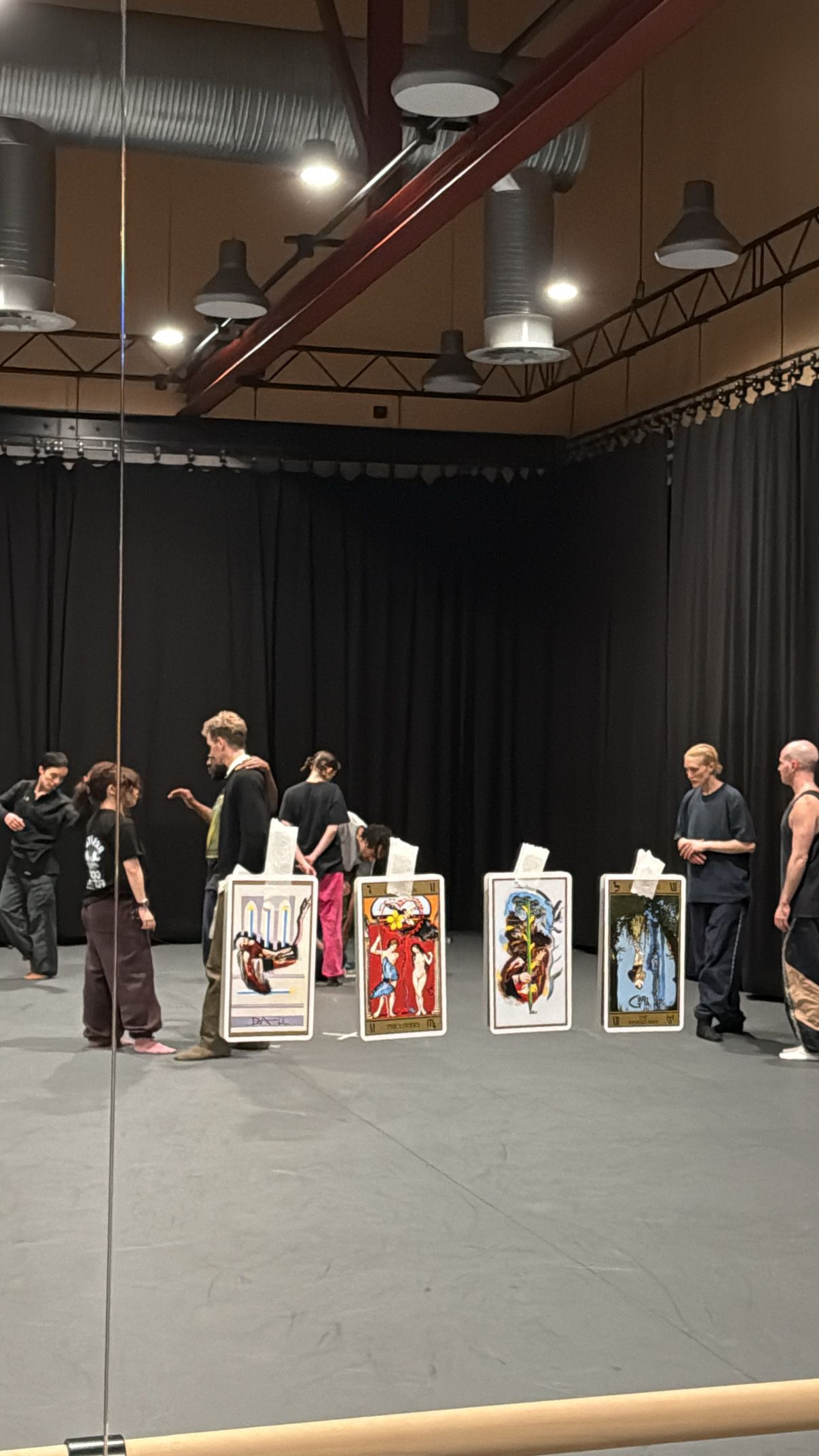 People in the mirror