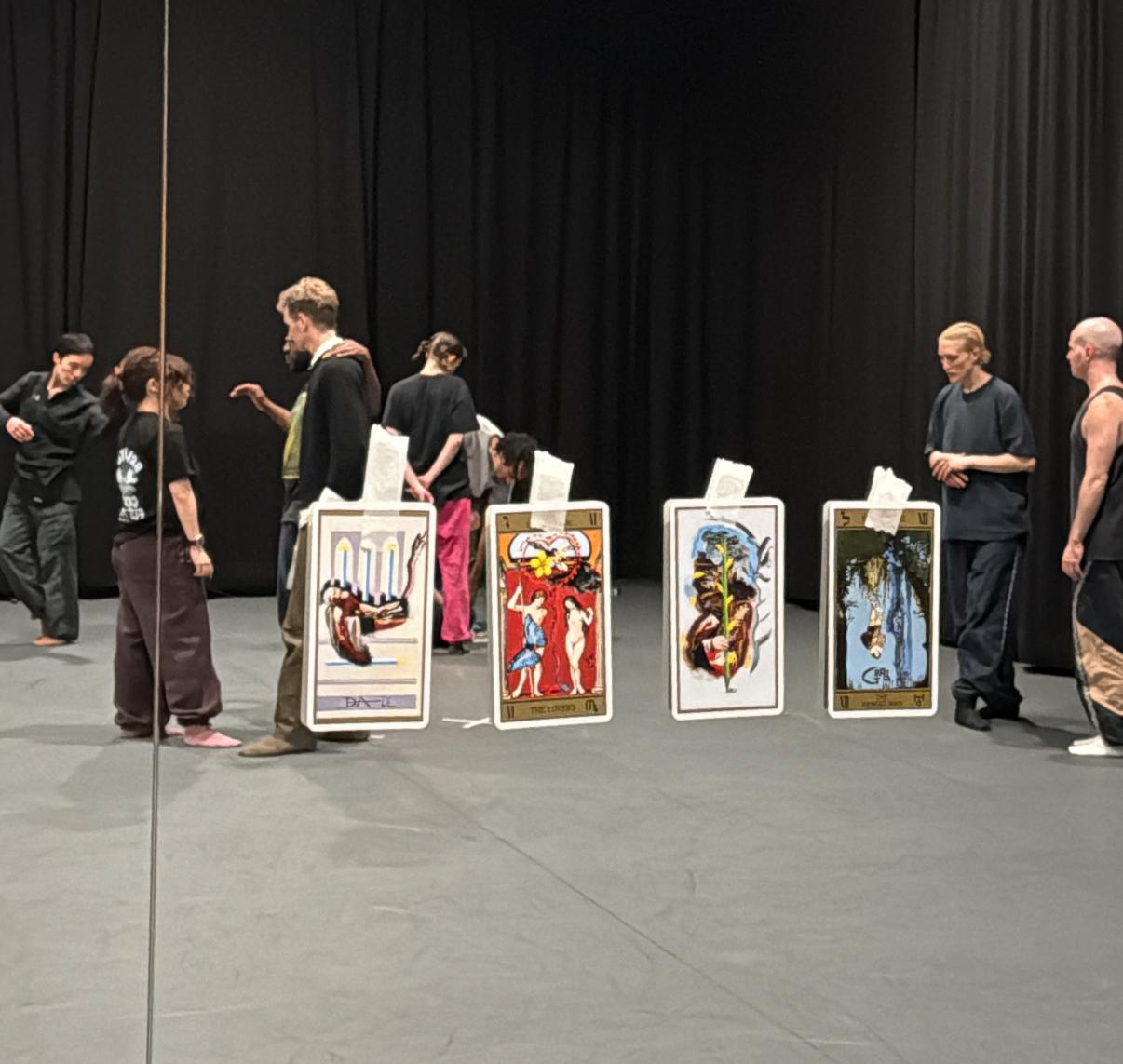 People in the mirror