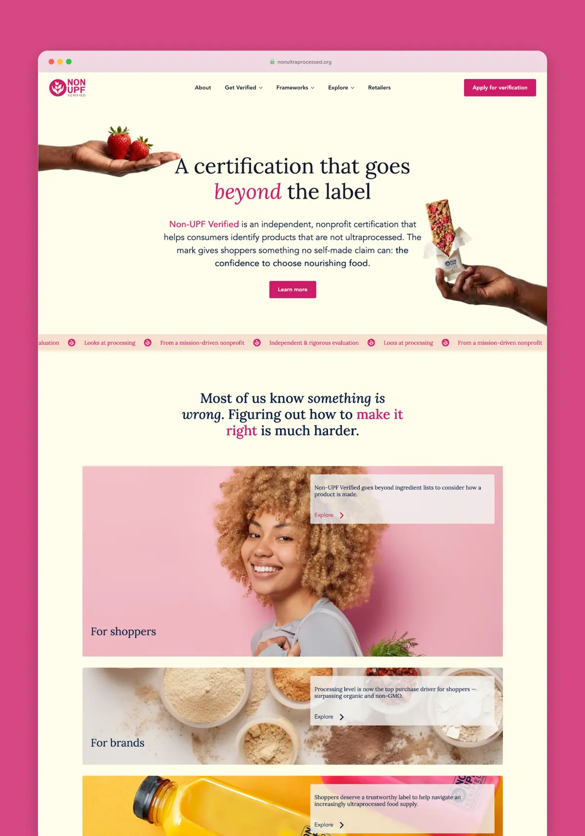Home Page of Non-UPF Verified