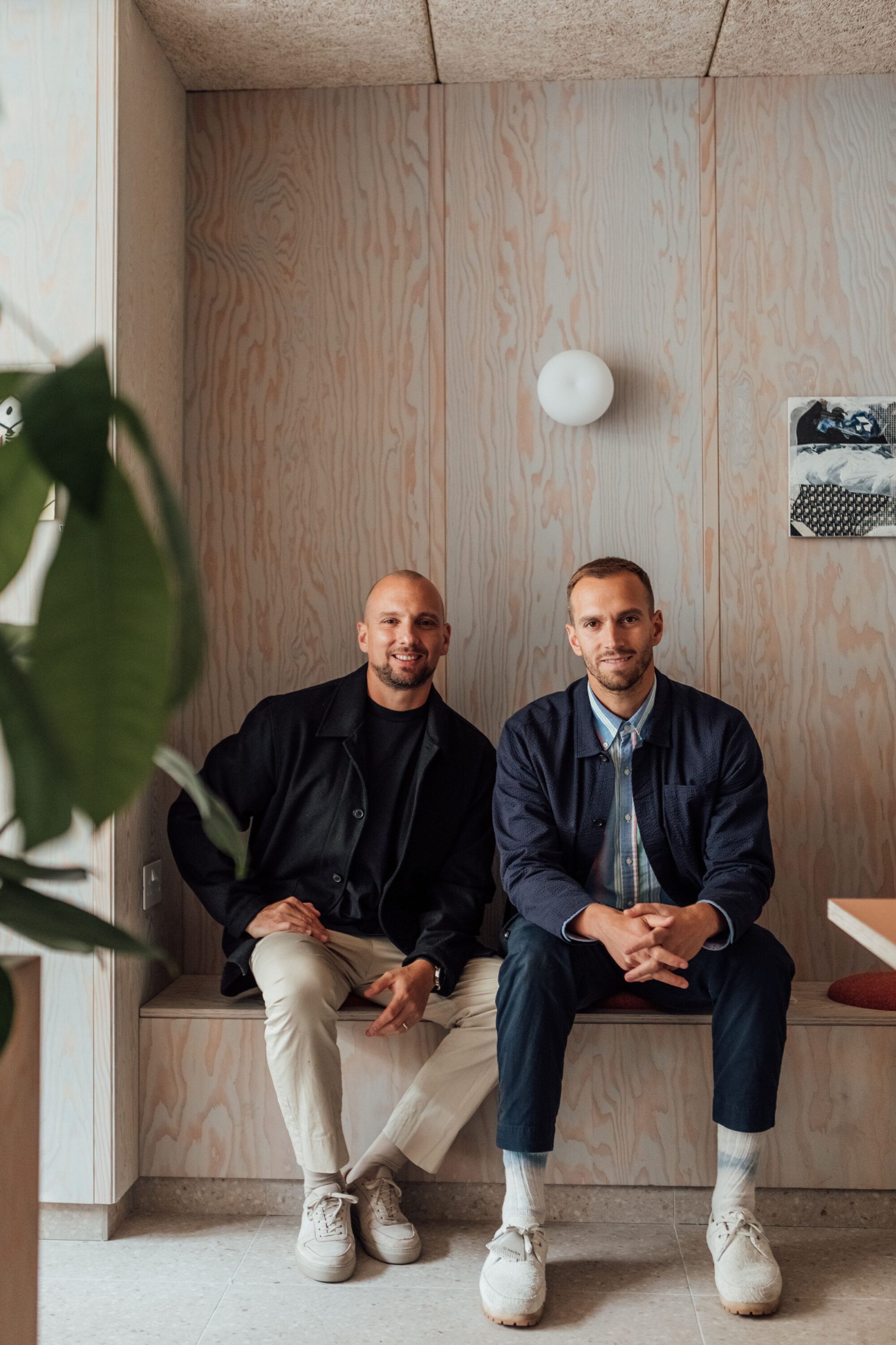 The founders of The Stow Brothers estate agency