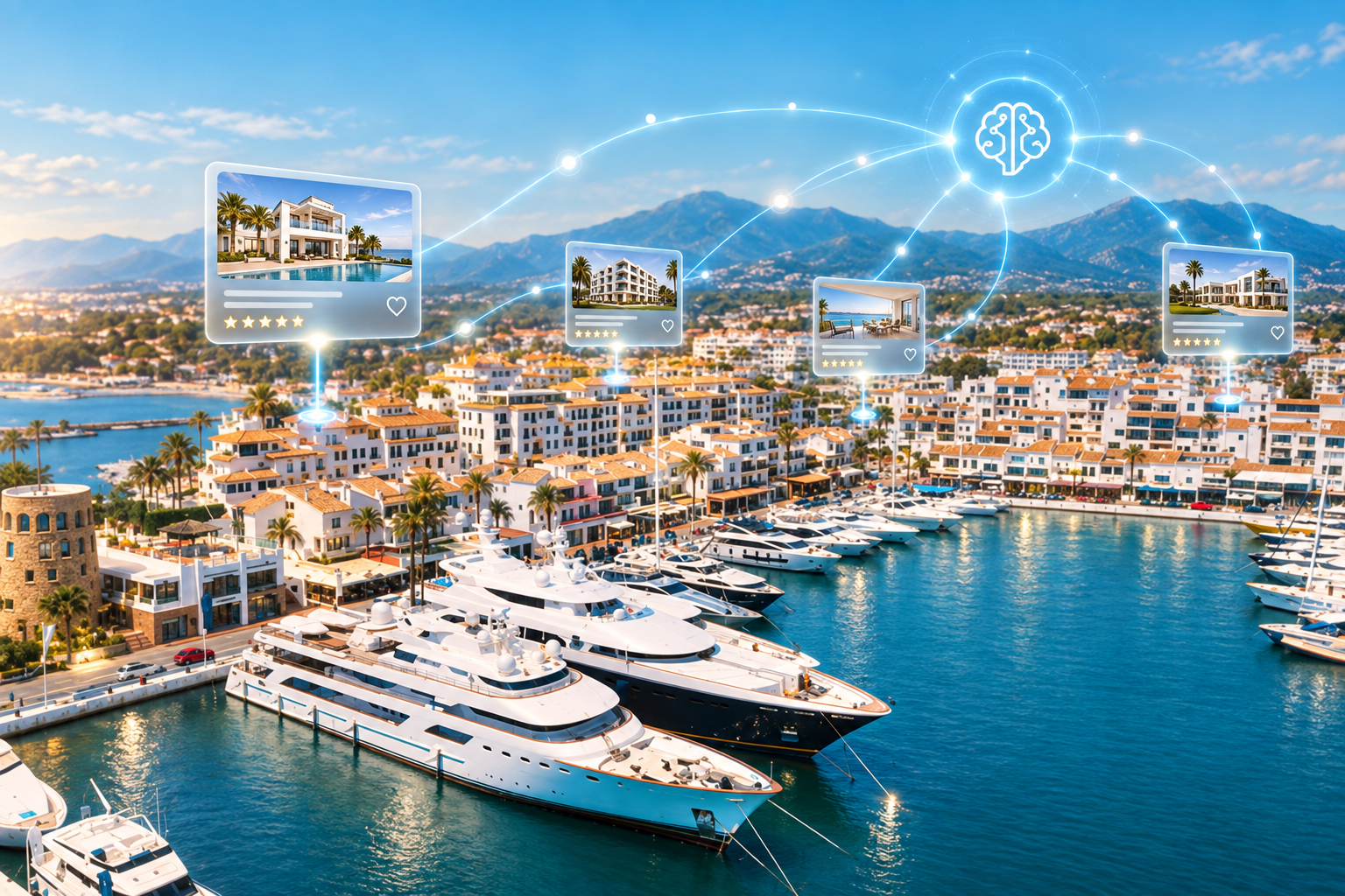 Marbella Harbour LLM Crawlers Real Estate