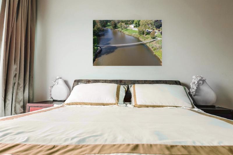 Image over bed