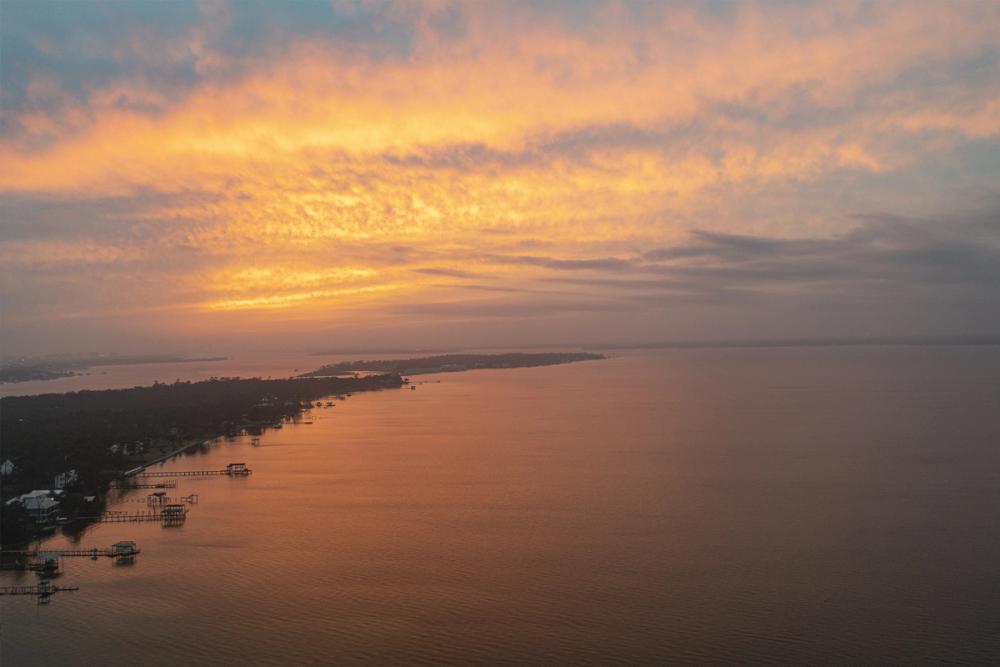 Sunset over Perdido Bay