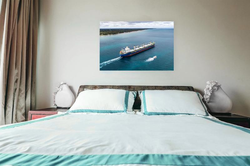 Image over bed