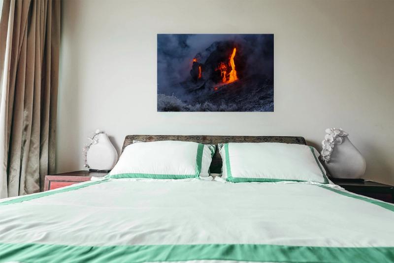 Image above bed