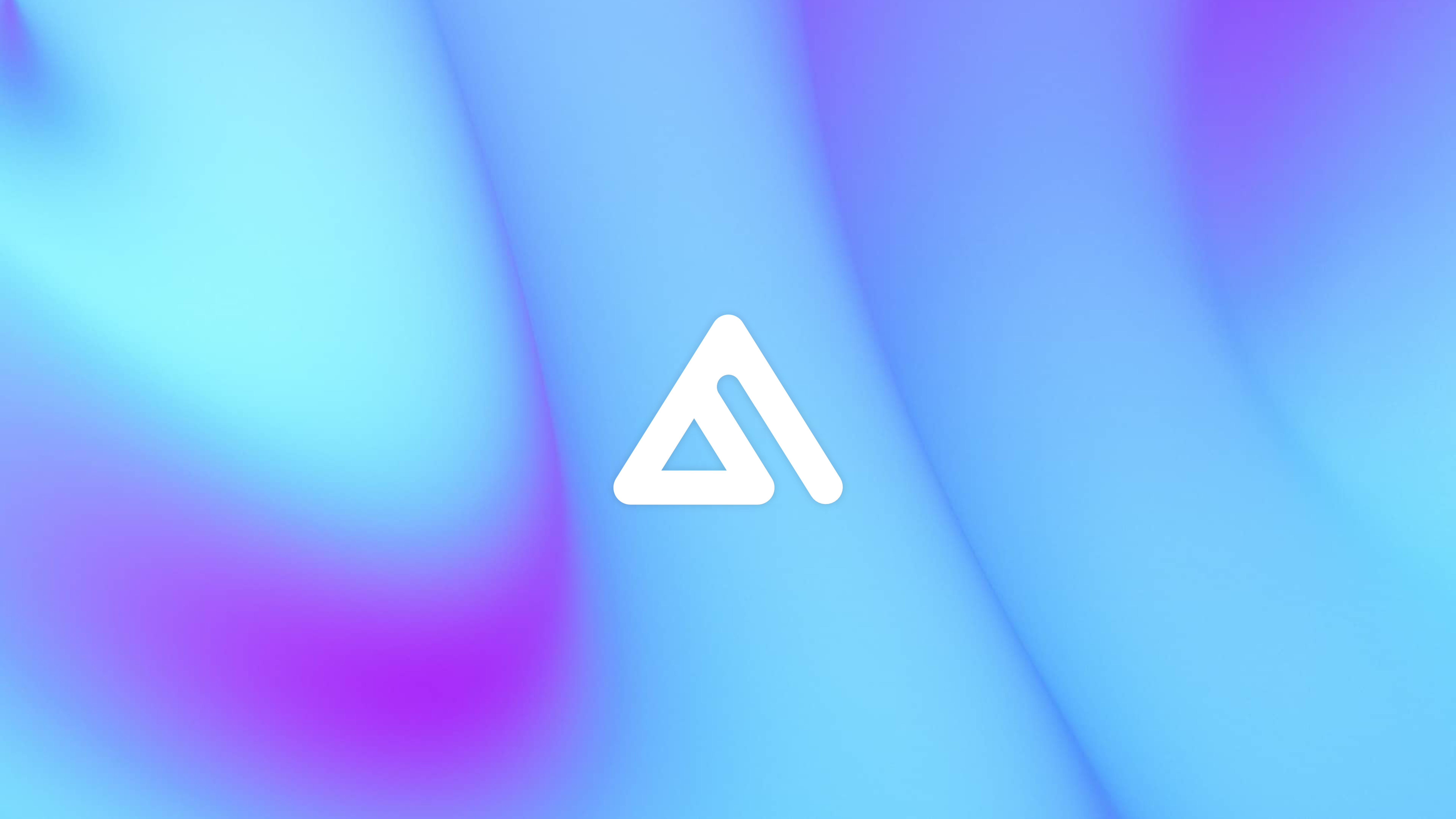 The everbay logo centered on a vibrant, iridescent, and fluid background with shades of electric blue, purple, and teal.