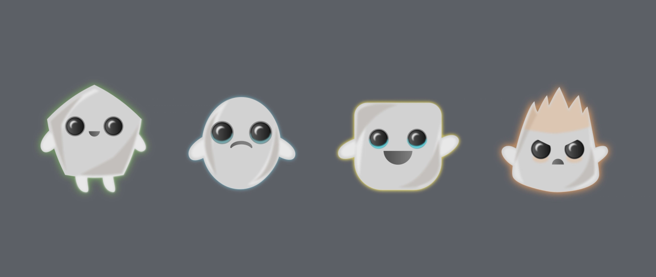 Messenger app emoji designs