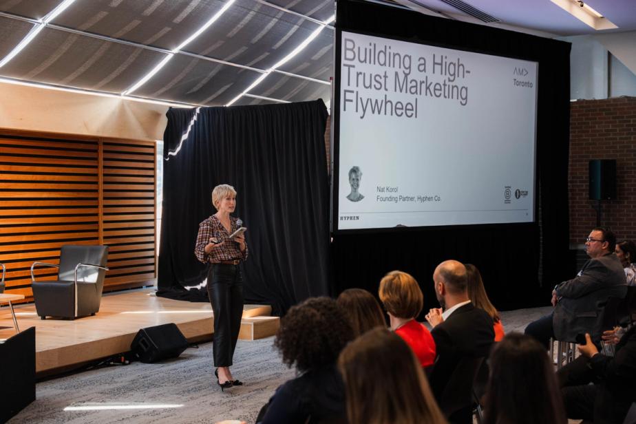 Nat at AMA Marketing Week 2025