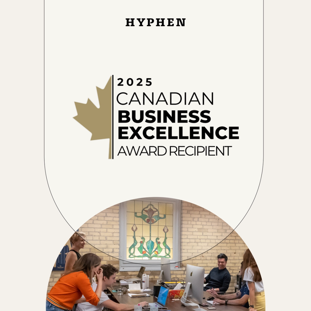 Hyphen Honoured with 2025 Canadian Business Excellence Awards