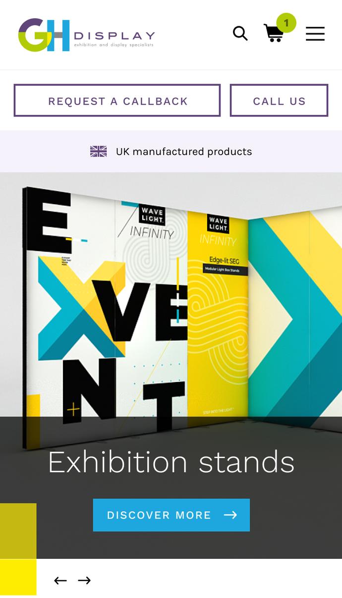 GH Display Homepage