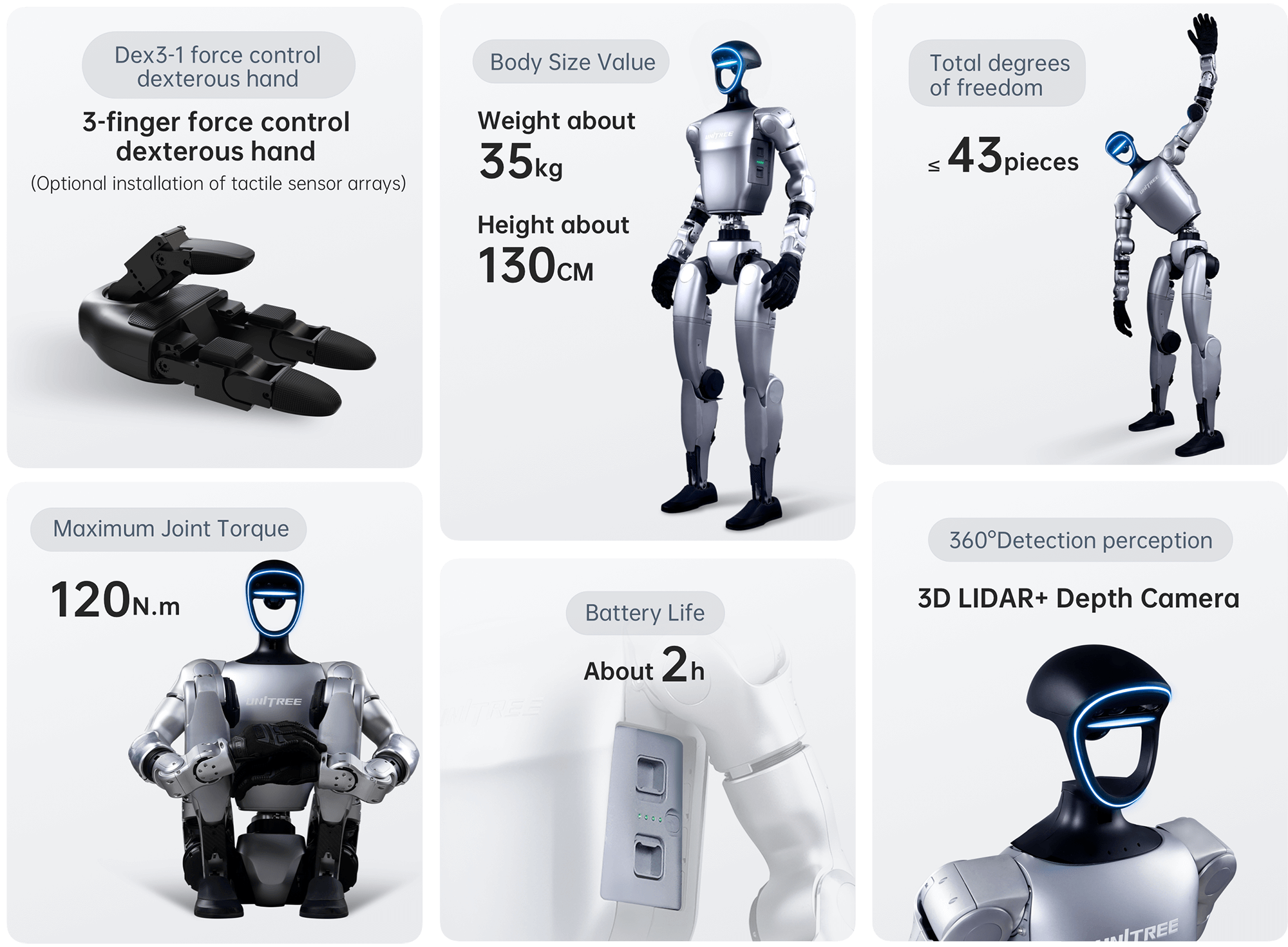 Unitree G1 humanoid robot