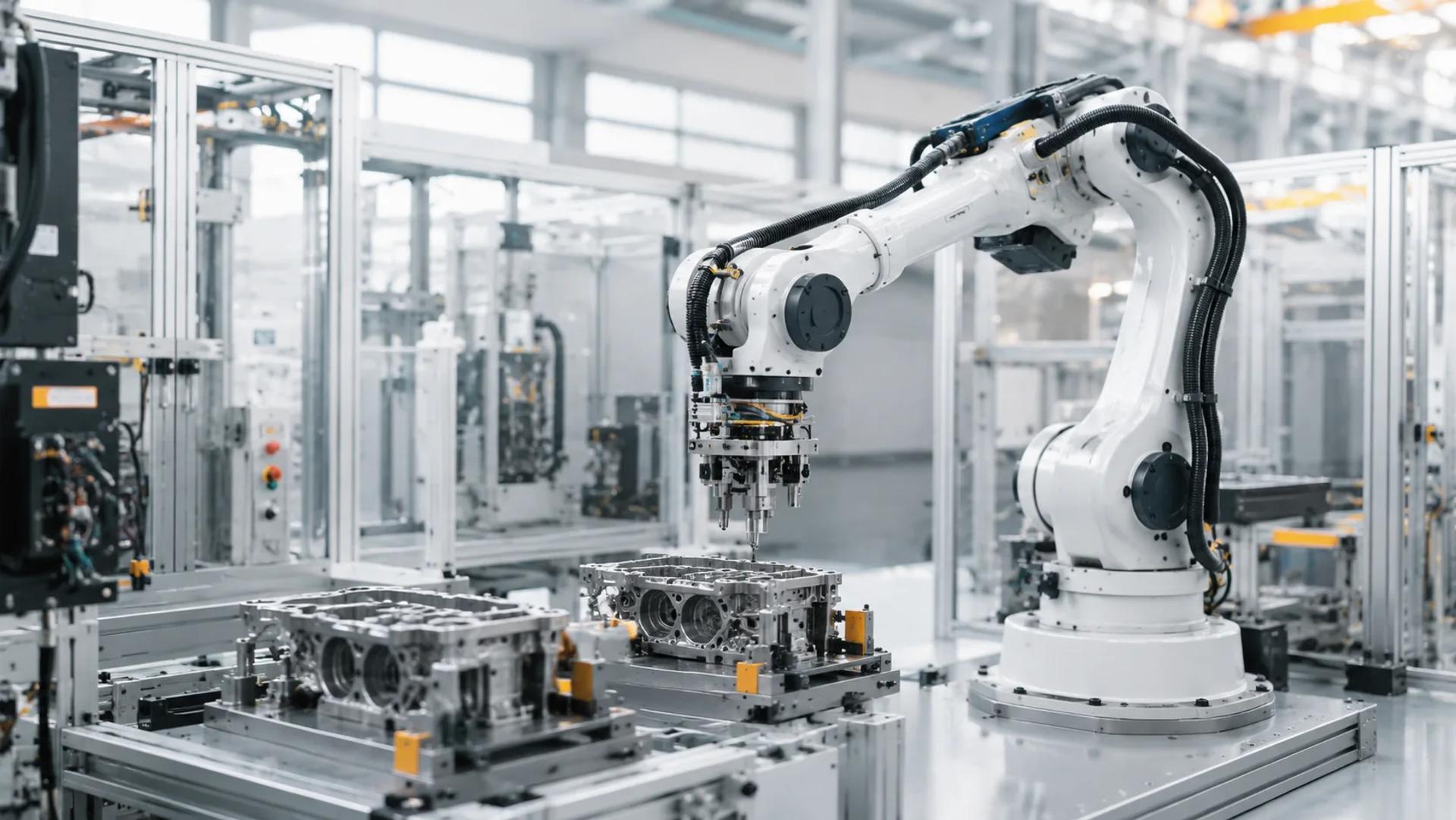 Industrial automation and robotic arms