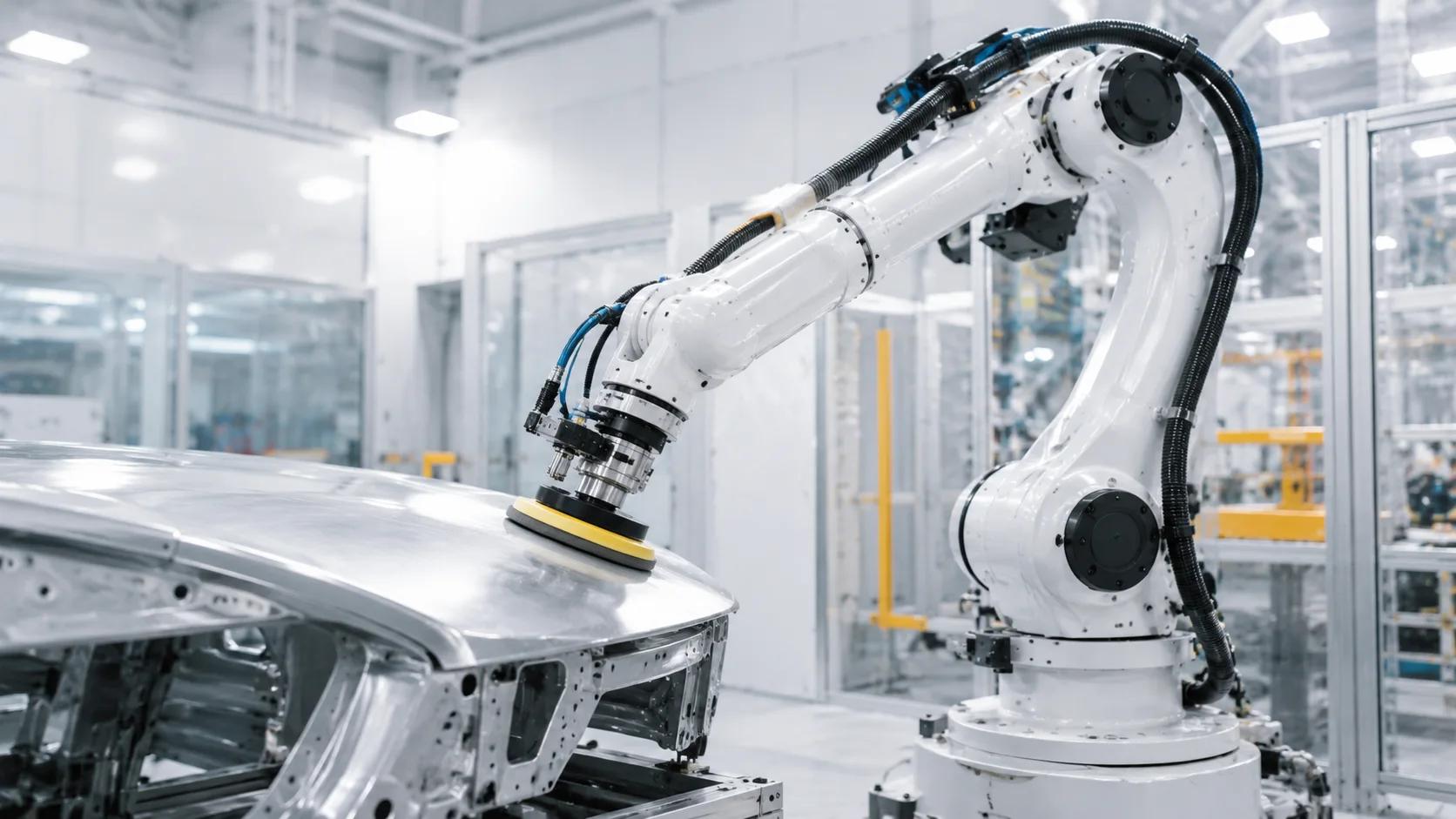 Robotic sanding, polishing and painting