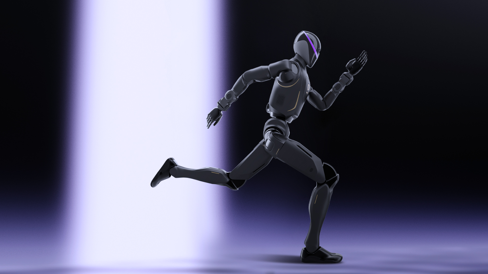 MagicBot X1 running — joint modules with ≥400 N·m maximum torque