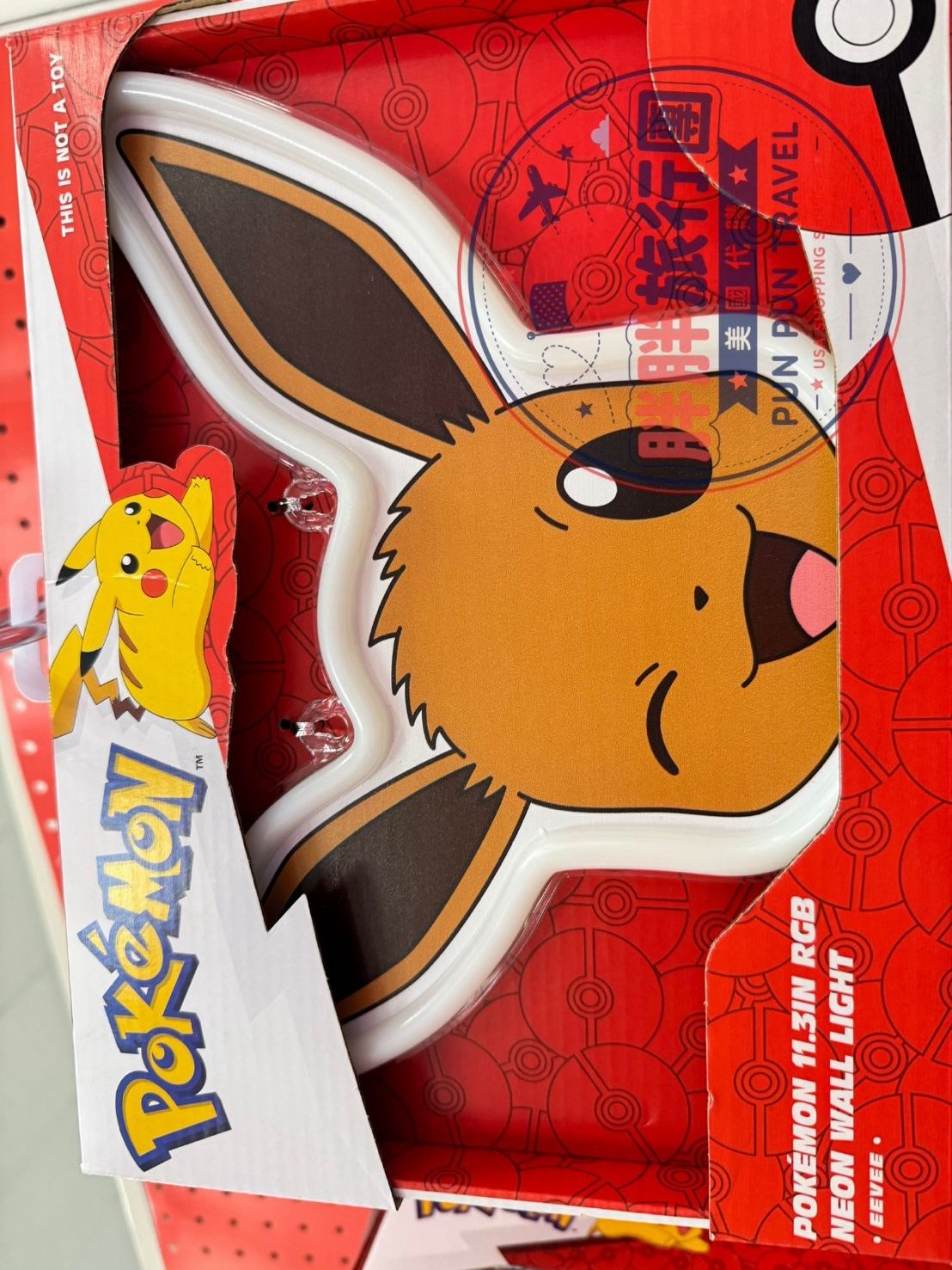 Pokémon LED 壁飾燈 伊布