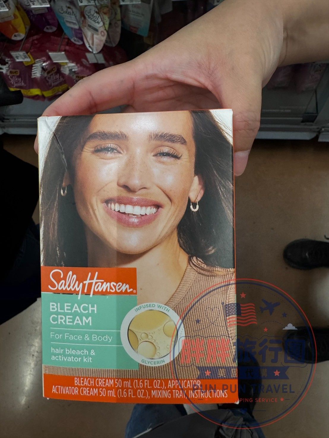 Sally Hansen 漂毛霜 Face & Body