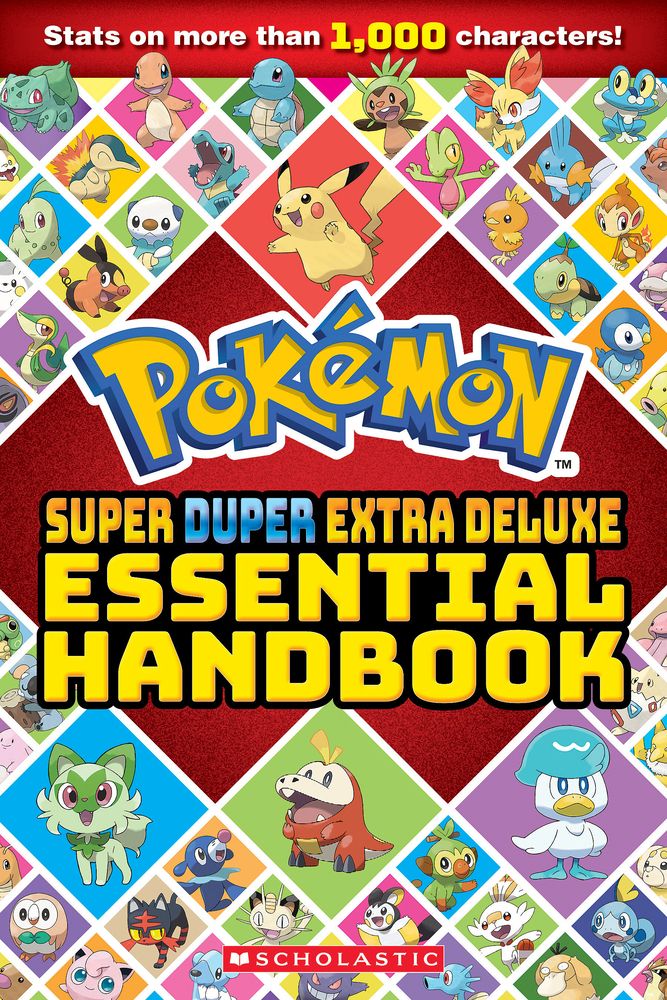 Pokémon Essential Handbook 超豪華圖鑑 (英文版) 精華圖鑑