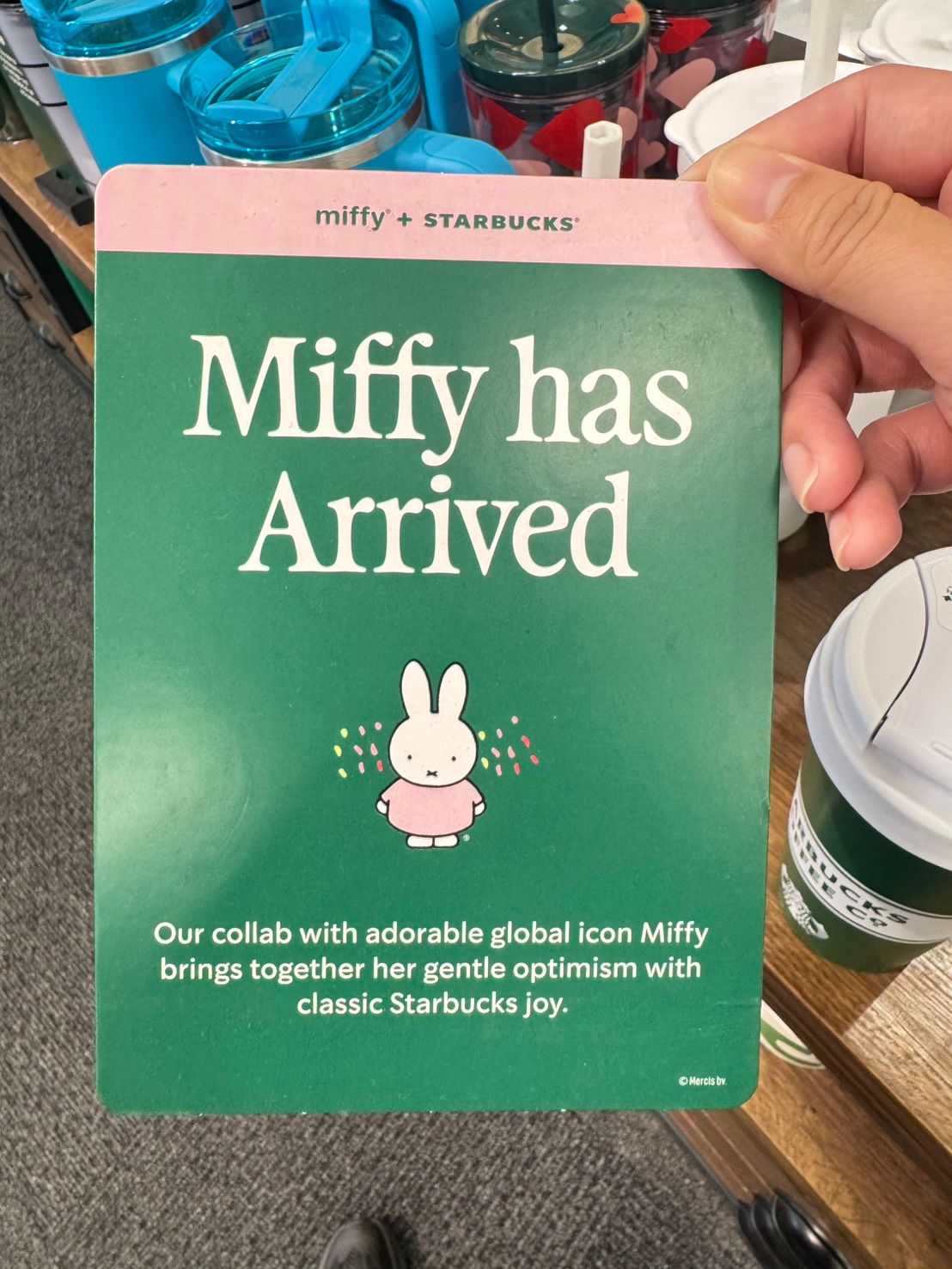 Starbucks × Miffy 北美限量娃娃 Miffy 兔子娃娃 4