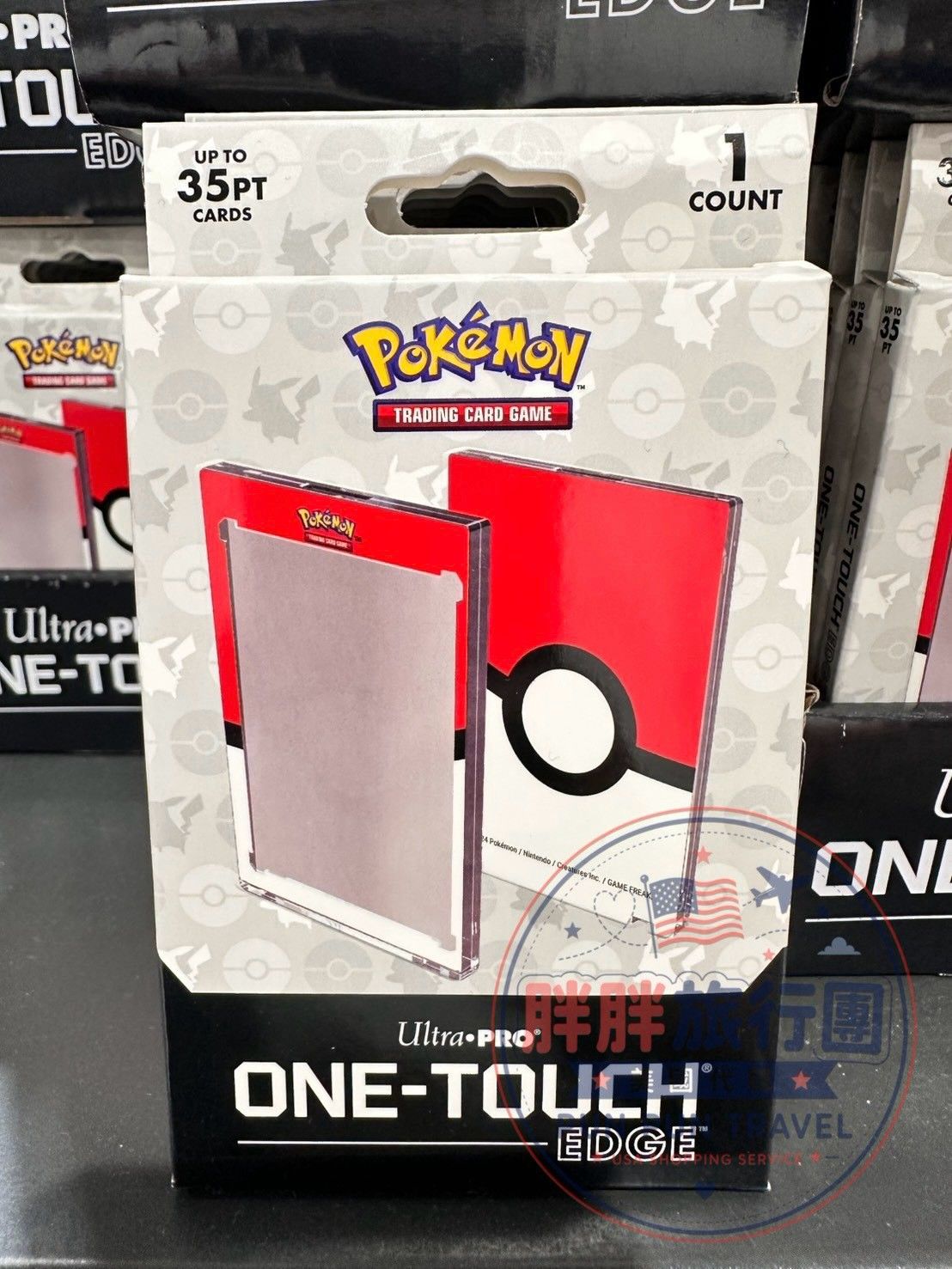 Pokémon Ultra PRO ONE-TOUCH Edge 磁吸卡磚 精靈球款